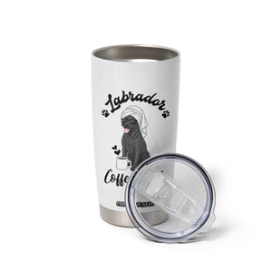 Labrador Coffee Club Tumbler Cup Funny Dog Lover Gift TS12 Print Your Wear