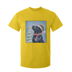 Cute Black Lab Christmas T Shirt For Kid Holiday Dog Lover Gift Idea TS12 Daisy Print Your Wear