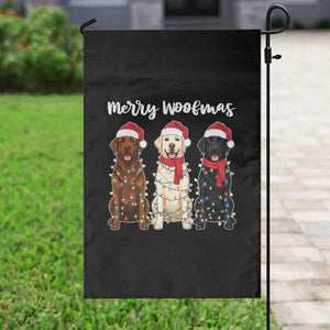 Funny Merry Woofmas Garden Flag Labrador Funny Christmas Dog Lover Gift TS12 Print Your Wear