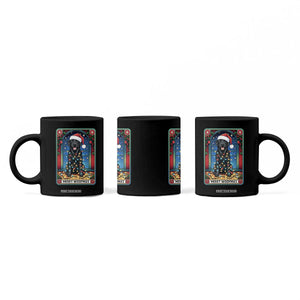 Merry Woofmas Coffee Mug Funny Tarot Card Labrador Retriever Christmas Gift TS12 Print Your Wear