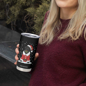 Black Labrador Santa Tumbler Cup Funny Christmas Dog Lover Gift TS12 Print Your Wear