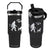 Funny Bow Hunter Flip Straw Tumbler Bigfoot Walking Labrador Hunting Dog Gift TS12 One Size: 30 oz Black Print Your Wear