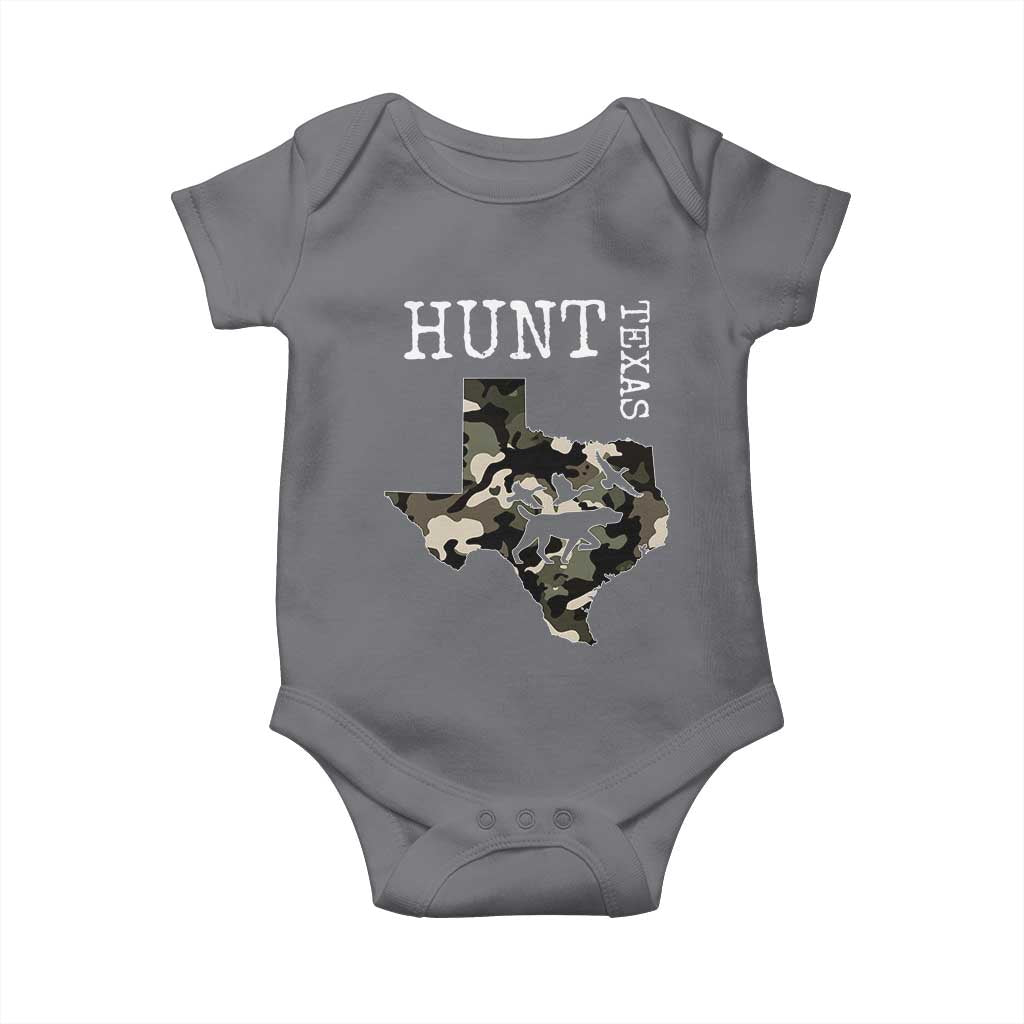 Texas Hunter Gift Baby Onesie Labrador Retriever Duck Hunting Dog TS12 Charcoal Print Your Wear