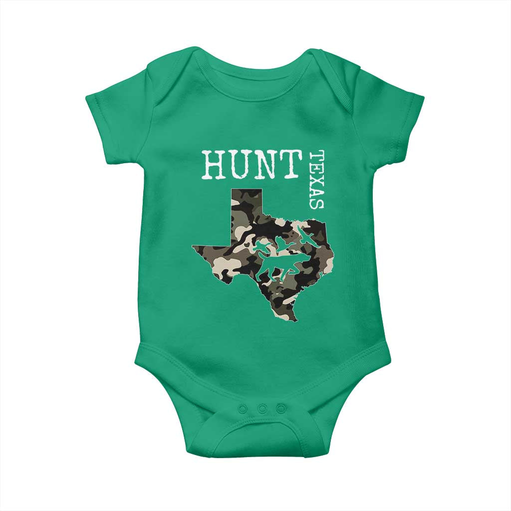 Texas Hunter Gift Baby Onesie Labrador Retriever Duck Hunting Dog TS12 Irish Green Print Your Wear