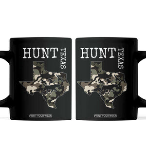Texas Hunter Gift Coffee Mug Labrador Retriever Duck Hunting Dog TS12 Black Print Your Wear