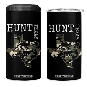 Texas Hunter Gift 4 in 1 Can Cooler Tumbler Labrador Retriever Duck Hunting Dog TS12 One Size: 16 oz Black Print Your Wear