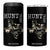Texas Hunter Gift 4 in 1 Can Cooler Tumbler Labrador Retriever Duck Hunting Dog TS12 One Size: 16 oz Black Print Your Wear