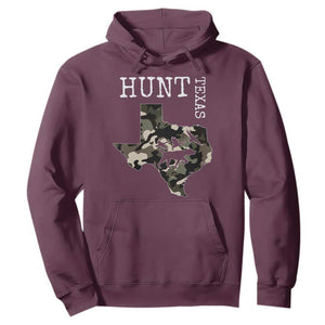 Texas Hunter Gift Hoodie Labrador Retriever Duck Hunting Dog TS12 Maroon Print Your Wear