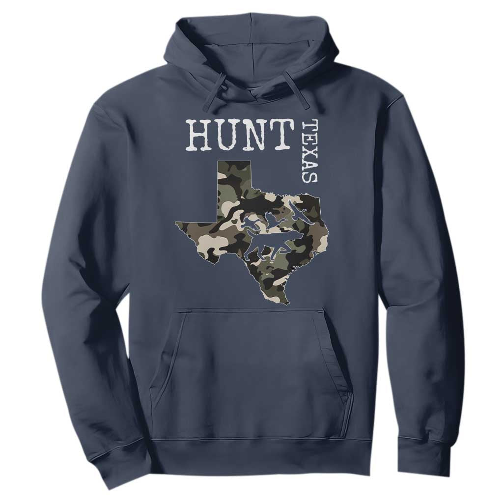 Texas Hunter Gift Hoodie Labrador Retriever Duck Hunting Dog TS12 Navy Print Your Wear