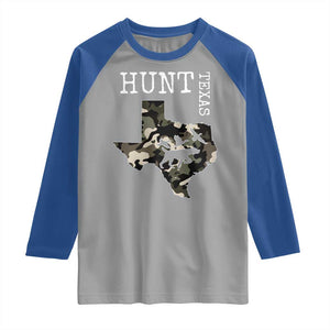 Texas Hunter Gift Raglan Shirt Labrador Retriever Duck Hunting Dog TS12 Sport Gray Royal Print Your Wear