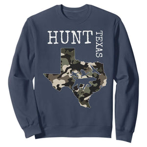 Texas Hunter Gift Sweatshirt Labrador Retriever Duck Hunting Dog - Print Your Wear