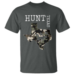 Texas Hunter Gift T Shirt Labrador Retriever Duck Hunting Dog TS12 Dark Heather Print Your Wear