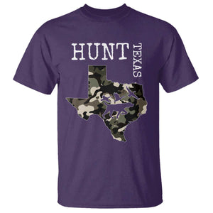 Texas Hunter Gift T Shirt Labrador Retriever Duck Hunting Dog TS12 Purple Print Your Wear