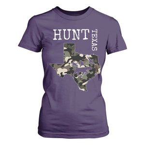 Texas Hunter Gift T Shirt For Women Labrador Retriever Duck Hunting Dog TS12 Purple Print Your Wear