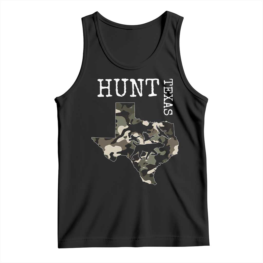 Texas Hunter Gift Tank Top Labrador Retriever Duck Hunting Dog TS12 Black Print Your Wear