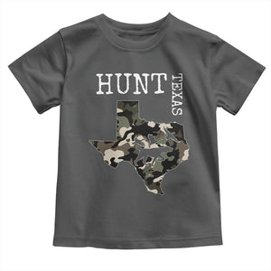 Texas Hunter Gift Toddler T Shirt Labrador Retriever Duck Hunting Dog TS12 Dark Heather Print Your Wear