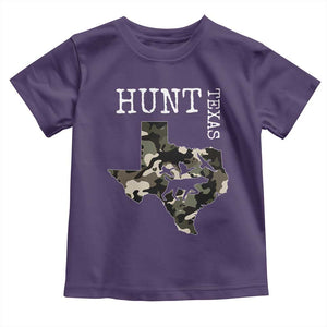 Texas Hunter Gift Toddler T Shirt Labrador Retriever Duck Hunting Dog TS12 Purple Print Your Wear