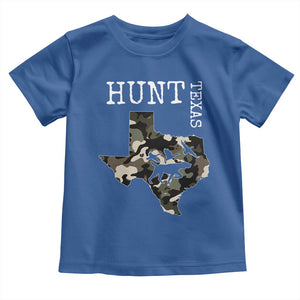 Texas Hunter Gift Toddler T Shirt Labrador Retriever Duck Hunting Dog TS12 Royal Blue Print Your Wear