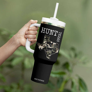 Texas Hunter Gift Tumbler With Handle Labrador Retriever Duck Hunting Dog TS12 Print Your Wear