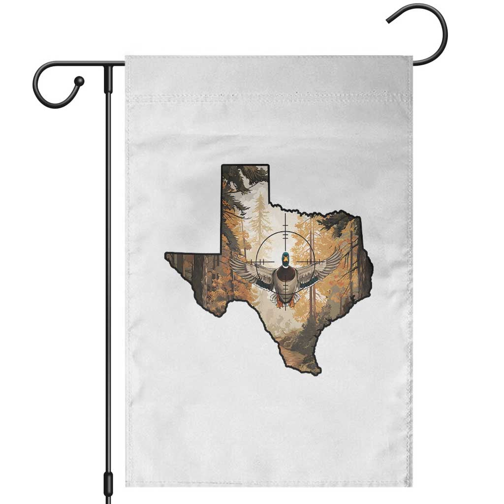 Funny Texas Duck Hunting Season Garden Flag Hunter Gift TS12 White Print Your Wear