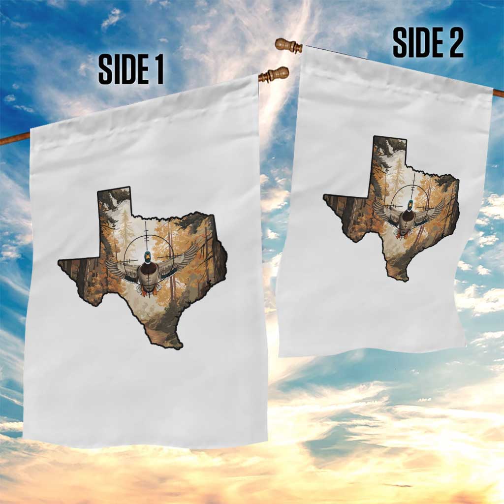 Funny Texas Duck Hunting Season Garden Flag Hunter Gift TS12 Print Your Wear