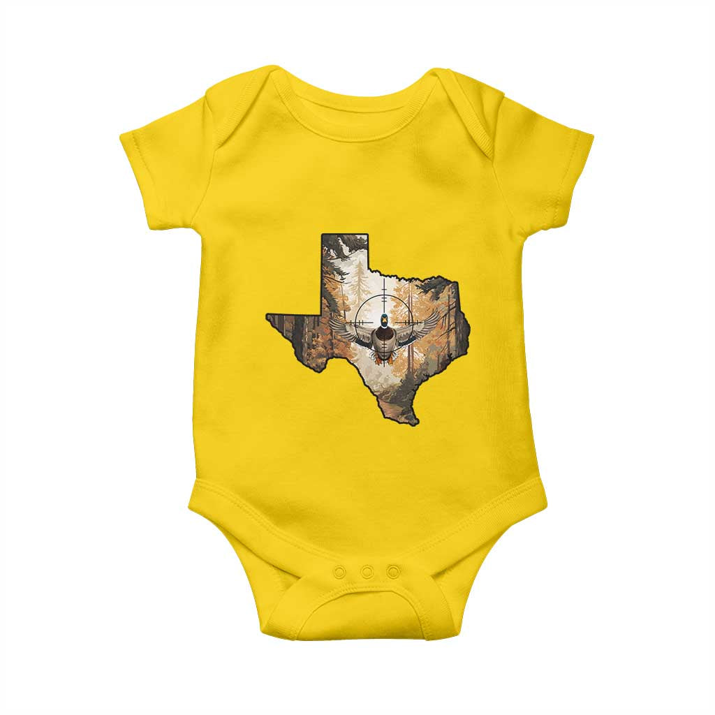 Funny Texas Duck Hunting Season Baby Onesie Hunter Gift TS12 Daisy Print Your Wear