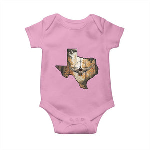 Funny Texas Duck Hunting Season Baby Onesie Hunter Gift TS12 Light Pink Print Your Wear