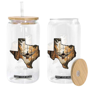 Funny Texas Duck Hunting Season Glass Can Hunter Gift TS12 Print Your Wear