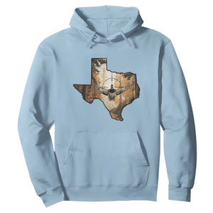 Funny Texas Duck Hunting Season Hoodie Hunter Gift TS12 Light Blue Print Your Wear