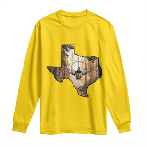 Funny Texas Duck Hunting Season Long Sleeve Shirt Hunter Gift TS12 Daisy Print Your Wear
