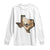 Funny Texas Duck Hunting Season Long Sleeve Shirt Hunter Gift - Print Your Wear