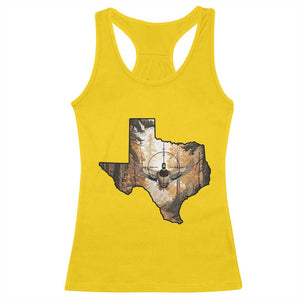 Funny Texas Duck Hunting Season Racerback Tank Top Hunter Gift - Print Your Wear