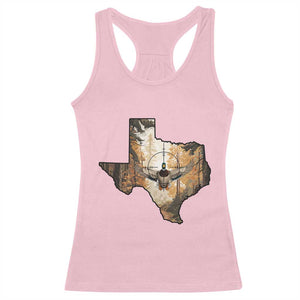 Funny Texas Duck Hunting Season Racerback Tank Top Hunter Gift - Print Your Wear