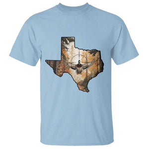 Funny Texas Duck Hunting Season T Shirt Hunter Gift TS12 Light Blue Print Your Wear