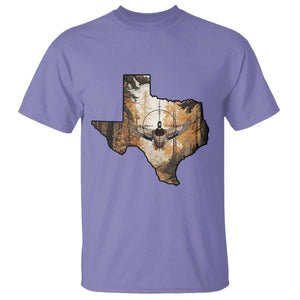 Funny Texas Duck Hunting Season T Shirt Hunter Gift TS12 Violet Print Your Wear