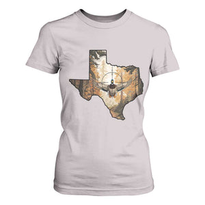 Funny Texas Duck Hunting Season T Shirt For Women Hunter Gift TS12 Ice Gray Print Your Wear