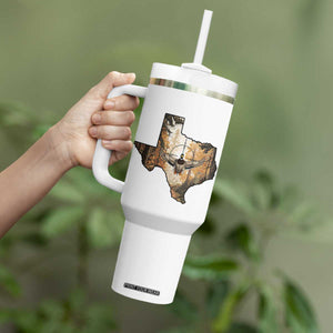 Funny Texas Duck Hunting Season Tumbler With Handle Hunter Gift TS12 Print Your Wear