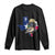Funny Texas Duck Hunting Season Long Sleeve Shirt Black Labrador Hunter Gift - Print Your Wear