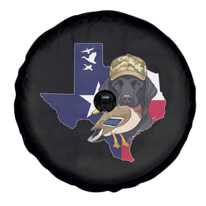 Funny Texas Duck Hunting Season Spare Tire Cover Black Labrador Hunter Gift TS12 Print Your Wear