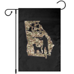 Georgia Duck Hunting Season Garden Flag Labrador Retriever Hunter Gift TS12 Black Print Your Wear