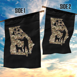 Georgia Duck Hunting Season Garden Flag Labrador Retriever Hunter Gift TS12 Print Your Wear