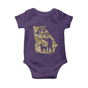 Georgia Duck Hunting Season Baby Onesie Labrador Retriever Hunter Gift TS12 Purple Print Your Wear