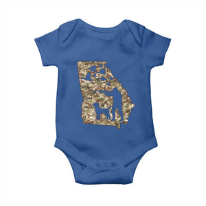 Georgia Duck Hunting Season Baby Onesie Labrador Retriever Hunter Gift TS12 Royal Blue Print Your Wear