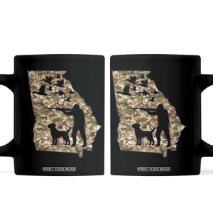 Georgia Duck Hunting Season Coffee Mug Labrador Retriever Hunter Gift TS12 Black Print Your Wear