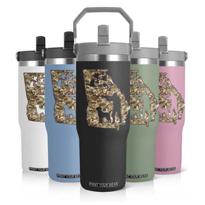 Georgia Duck Hunting Season Flip Straw Tumbler Labrador Retriever Hunter Gift TS12 Print Your Wear