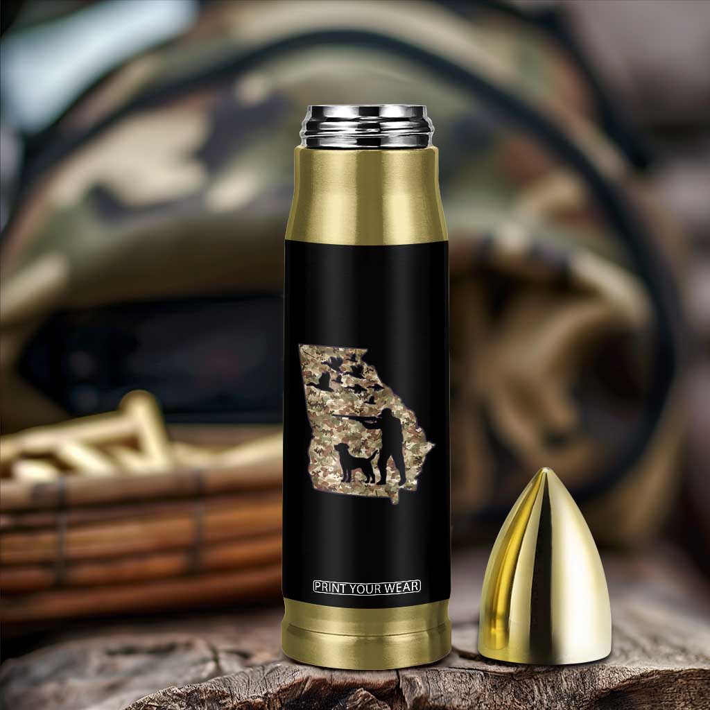 Georgia Duck Hunting Season Bullet Tumbler Labrador Retriever Hunter Gift TS12 Print Your Wear