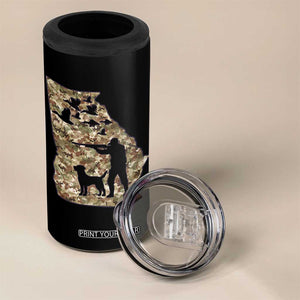 Georgia Duck Hunting Season 4 in 1 Can Cooler Tumbler Labrador Retriever Hunter Gift TS12 Print Your Wear
