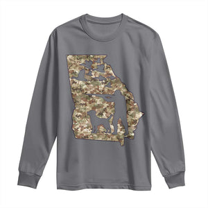 Georgia Duck Hunting Season Long Sleeve Shirt Labrador Retriever Hunter Gift TS12 Charcoal Print Your Wear