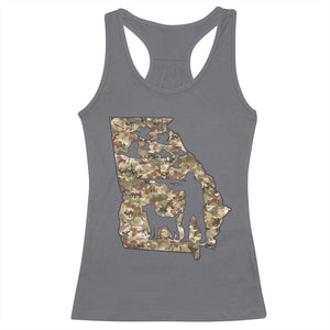Georgia Duck Hunting Season Racerback Tank Top Labrador Retriever Hunter Gift - Print Your Wear