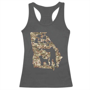 Georgia Duck Hunting Season Racerback Tank Top Labrador Retriever Hunter Gift - Print Your Wear
